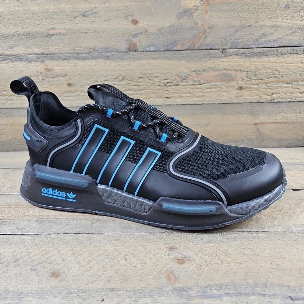 adidas Originals NMD_V3 Men's Shoes Black/Pulse Blue/Grey